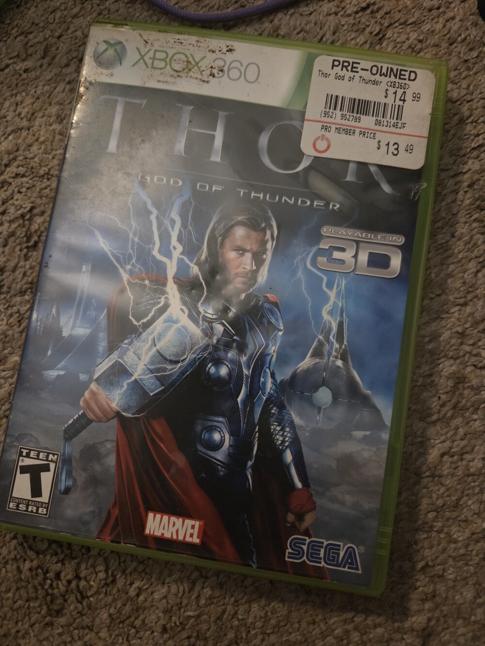 Xbox 360 Game THOR
